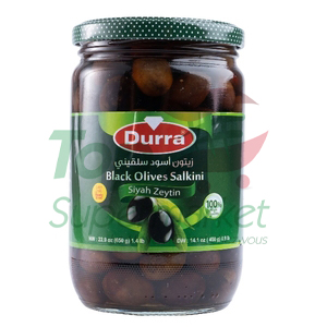Durra olives noires 650gr
