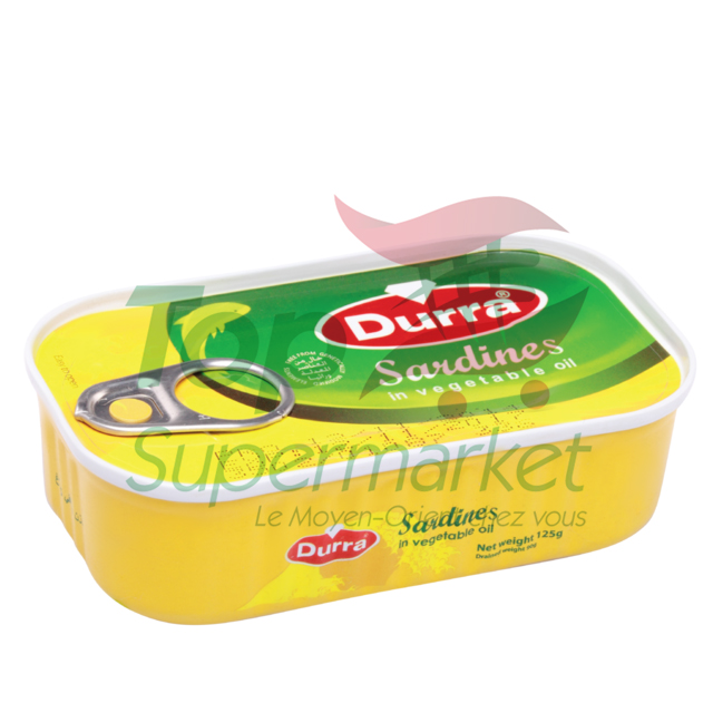 Durra Sardine Huile 125g