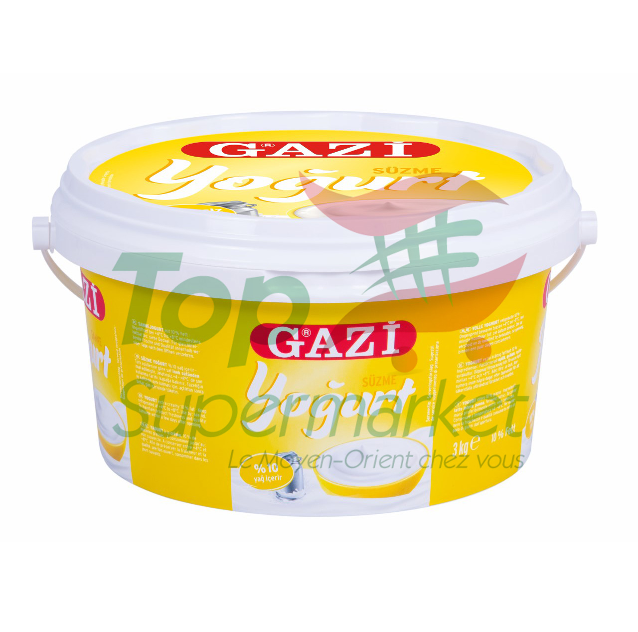 Gazi Yaourt Jaune 3Kg