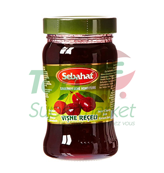 Sebahat confiture de cerises 360gr