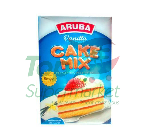 Aruba Cake Mix Vanille 500gr