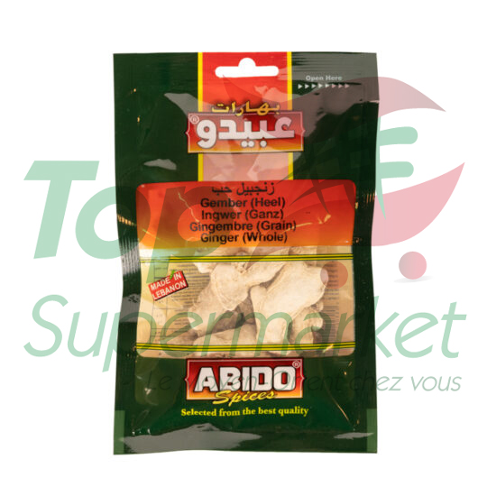 Abido Gingembre Entier 50gr
