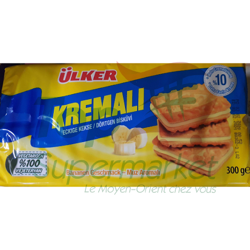 Ulker biscuits Kremali banane 300gr