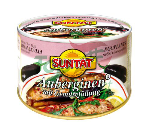 Suntat aubergines farcies au légumes 400gr